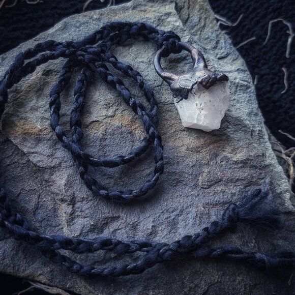 Ethically Sourced Quartz Necklace - Picture 2 of 7